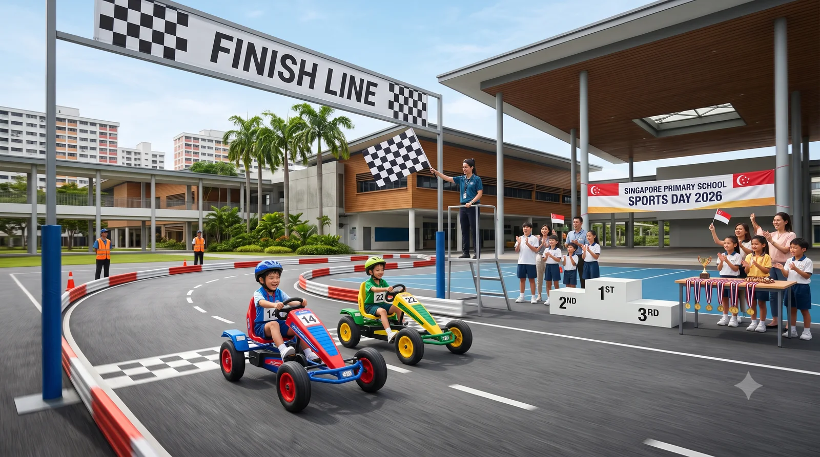 Pedal go-kart sports activities